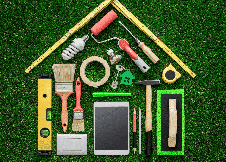 A selection of DIY tools